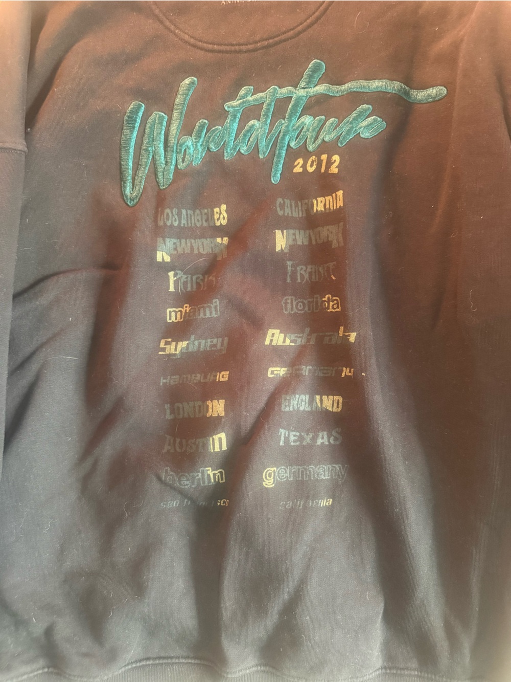ANINE BING Women's Kenny Panther Sweatshirt - Picture 5 of 7